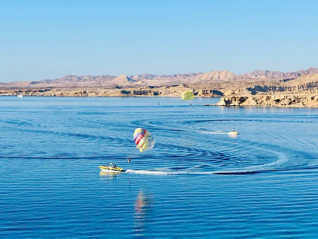 A sailing boat on the Nile, Egypt