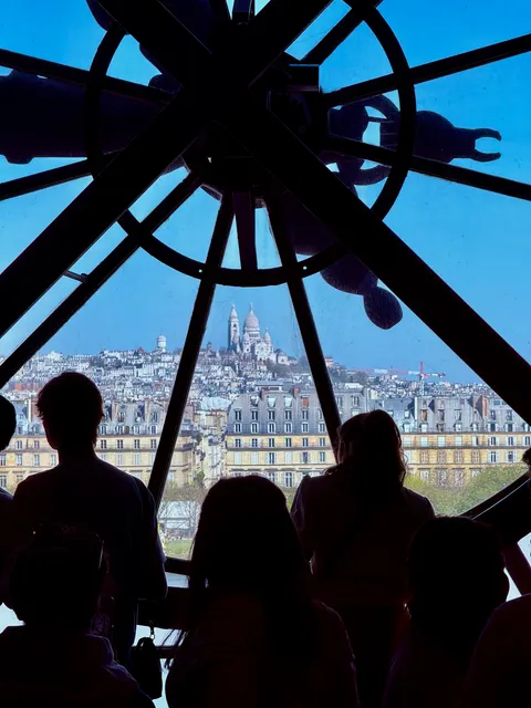 The city seen through a Ferris wheel, France