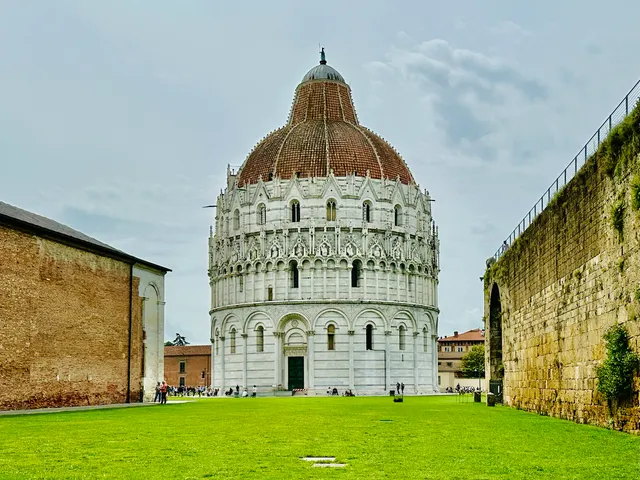 The Baptistery in Pisa, Italy