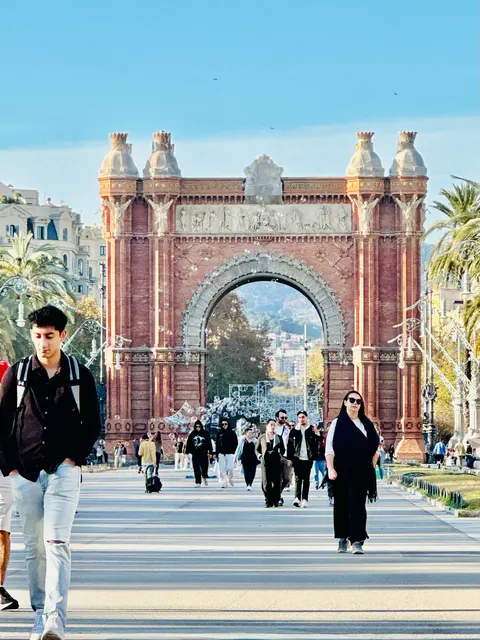 Barcelona’s Arc de Triomf, Spain